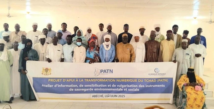 Tchad : un atelier sur le projet d’appui à la transformation numérique du Tchad lancé à Abéché.