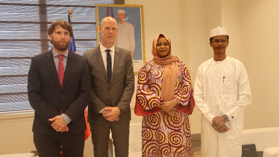 #Tchad #Coopération : la ministre déléguée aux Affaires étrangères reçoit trois délégations