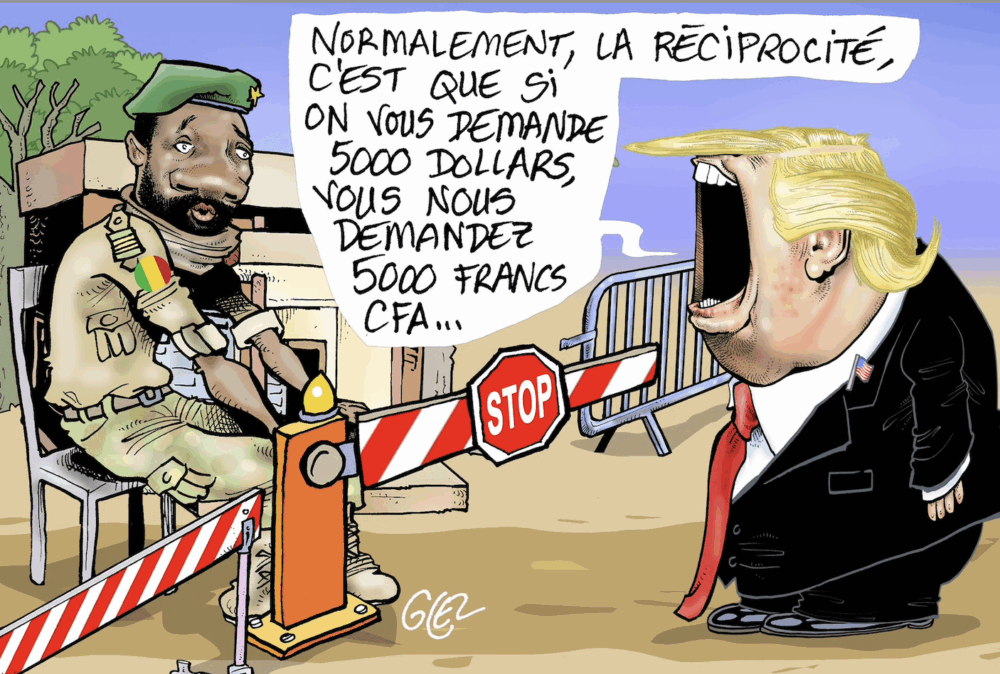Afrique / Mali-États-Unis : sur les visas, Assimi Goïta réponds à Donald Trump du tac au tac.