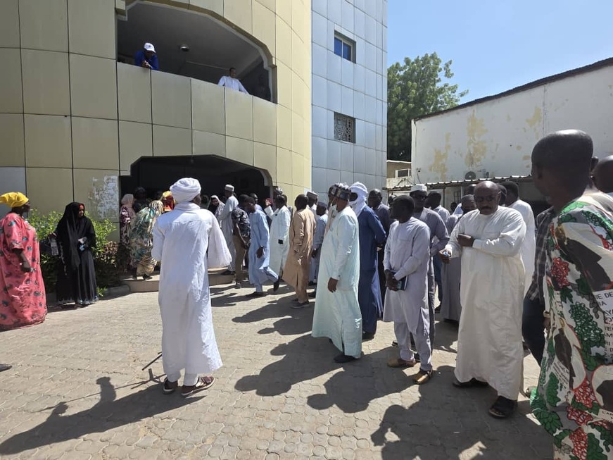 TCHAD – SOTEL : Les agents en sit-in dénoncent des blocages et interpellent les autorités.