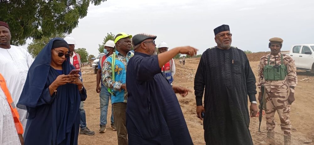 TCHAD : Aménagement du territoire – le ministre Mahamat Assileck Halata en tournée de suivi des grands chantiers à N’Djamena.